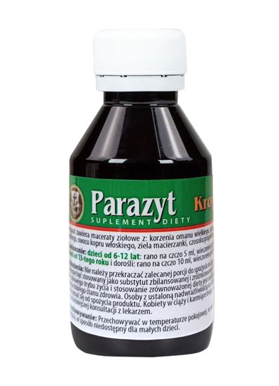 Obrazek PARAZYT krople bezalkoholowe 100 ml
