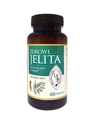 Obrazek ZDROWE JELITA wzmocnij jelita i żołądek 60kaps.