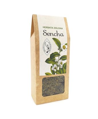 Obrazek HERBATA ZIELONA SENCHA 100 g