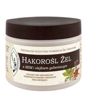 Obrazek Franciszkański ŻEL HAKOROŚL Z MSM i OLEJKIEM GOLTERIOWYM 250ml