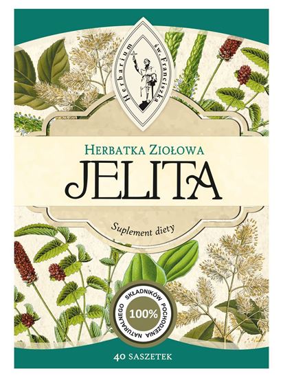 Obrazek Herbatka Ziołowa JELITA 40x3 g