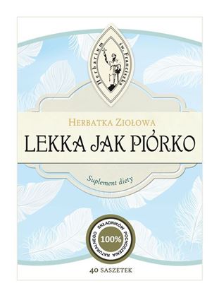 Obrazek Herbatka Ziołowa LEKKA JAK PIÓRKO 40x3 g