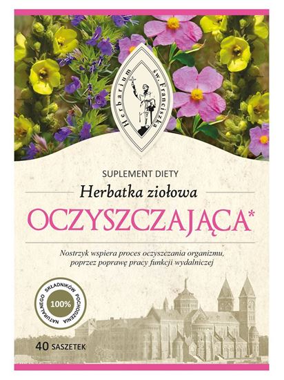 Obrazek Herbatka Ziołowa OCZYSZCZAJĄCA 40x3 g