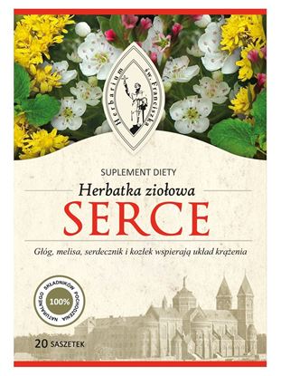 Obrazek Herbatka Ziołowa SERCE 20x5 g