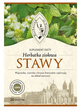 Obrazek Herbatka Ziołowa STAWY 20x5 g