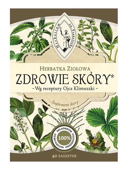 Obrazek Herbatka Ziołowa ZDROWIE SKÓRY 40x3 g
