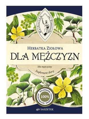 Obrazek Herbatka Ziołowa DLA MĘŻCZYZN 40x3 g