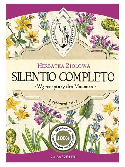 Obrazek Herbatka Ziołowa SILENTIO COMPLETO 20x5 g