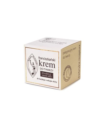 Obrazek Franciszkański Krem do twarzy skwalan & masło shea 50 g