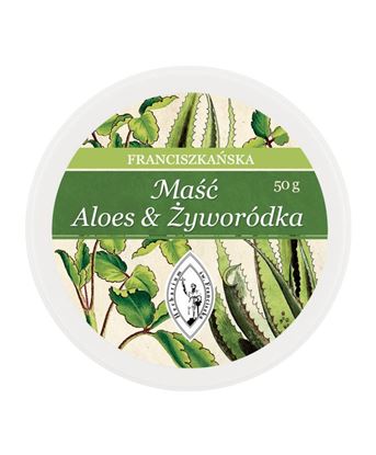 Obrazek Franciszkańska Maść Aloes & Żyworódka 50 g