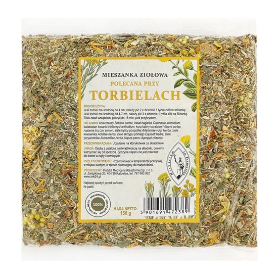 Obrazek Mieszanka ziołowa POLECANA PRZY TORBIELACH 150g